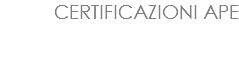  CERTIFICAZIONI APE 
